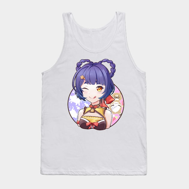 mmorpg cute chef girl Tank Top by KawaiiDreamyPixie